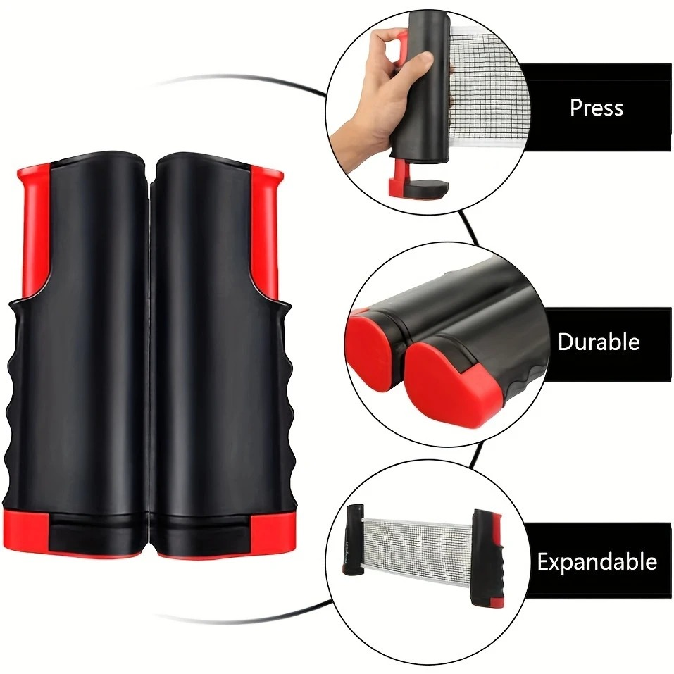 π₯ Limited Time Offer π NetFlex All-in-One Table Tennis Set β Play Anytime, Anywhere